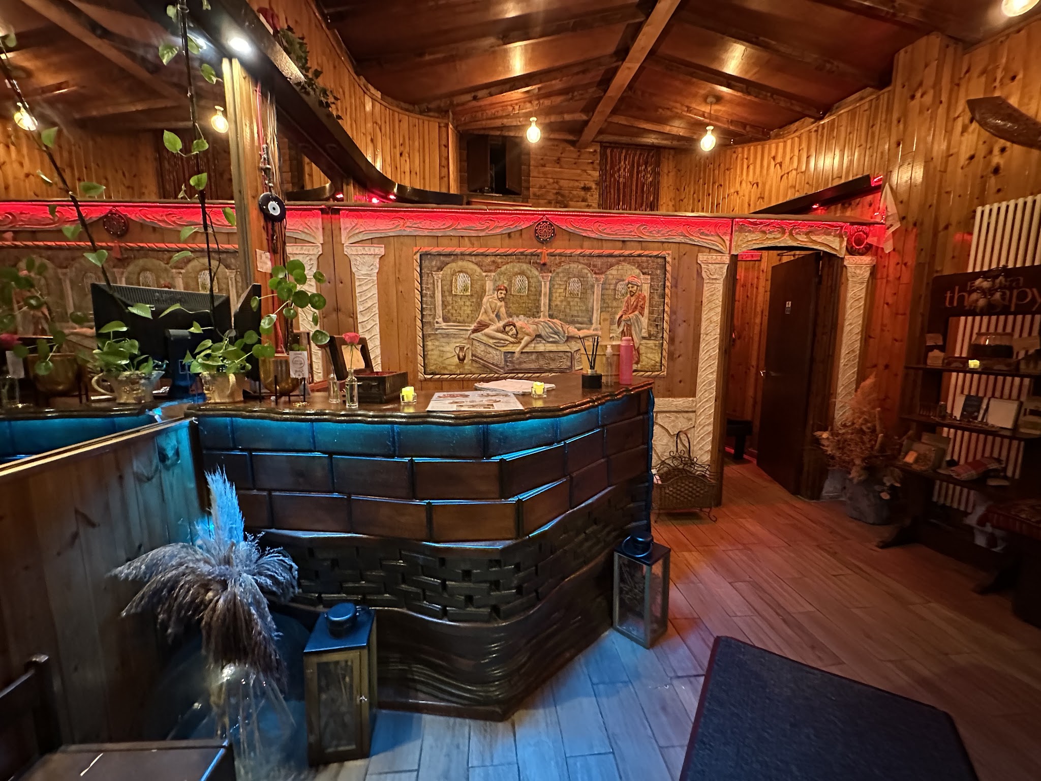 Inside the hammam