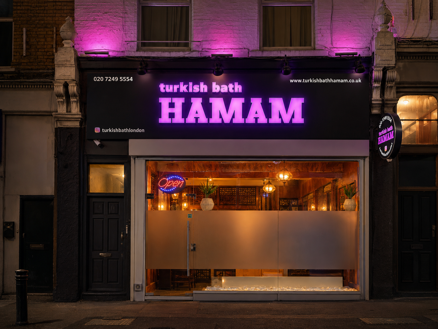 The Turkish Bath Hamam interior