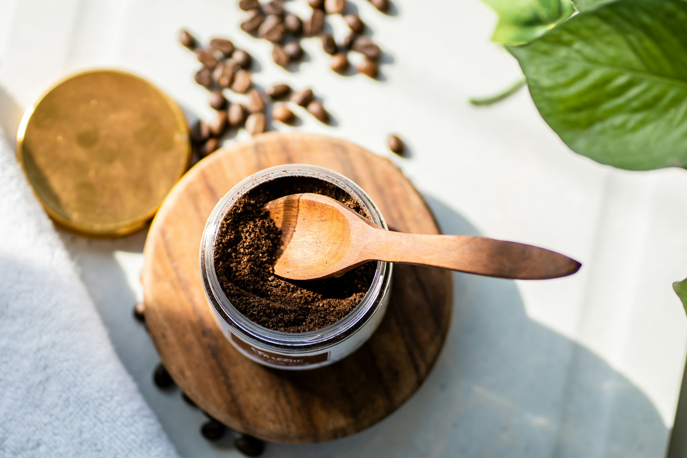 Turkish coffee peeling